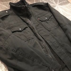 Levi’s Black Military Jacket